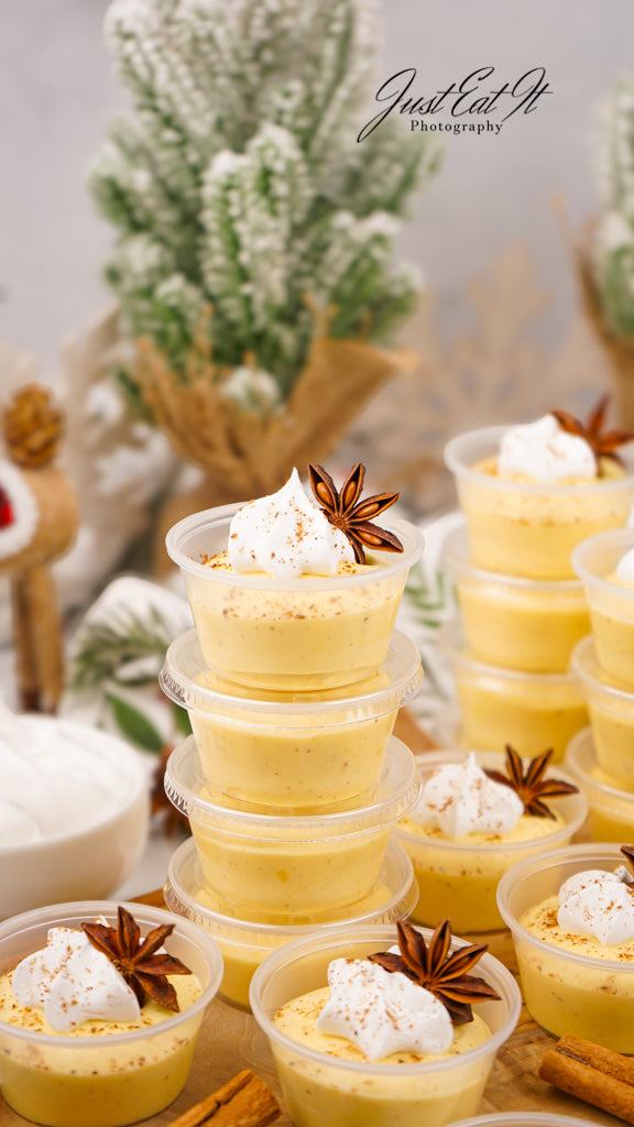 Limited PLR Eggnog Pudding Shots