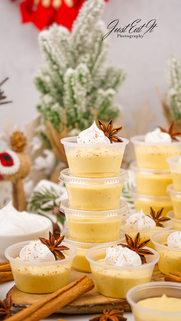 Limited PLR Eggnog Pudding Shots