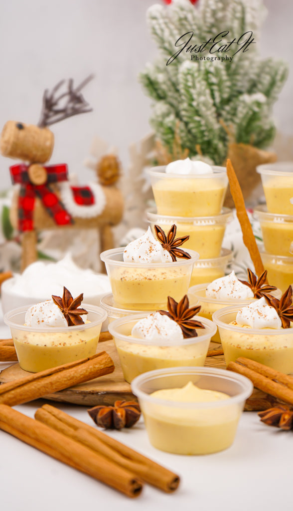 Limited PLR Eggnog Pudding Shots