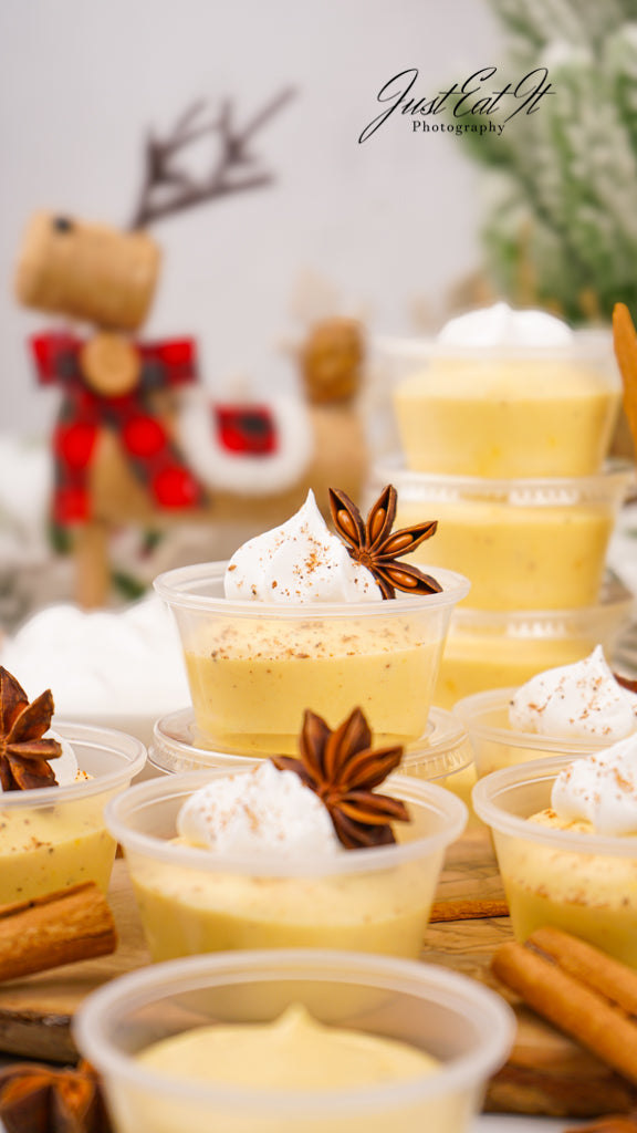 Limited PLR Eggnog Pudding Shots