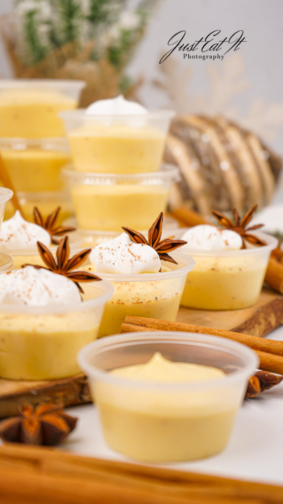 Limited PLR Eggnog Pudding Shots