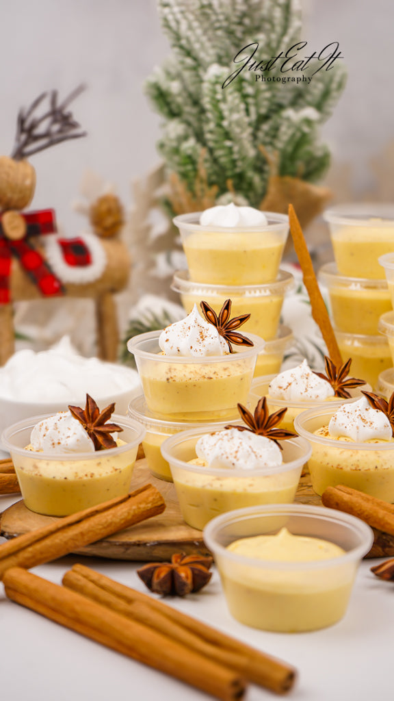 Limited PLR Eggnog Pudding Shots