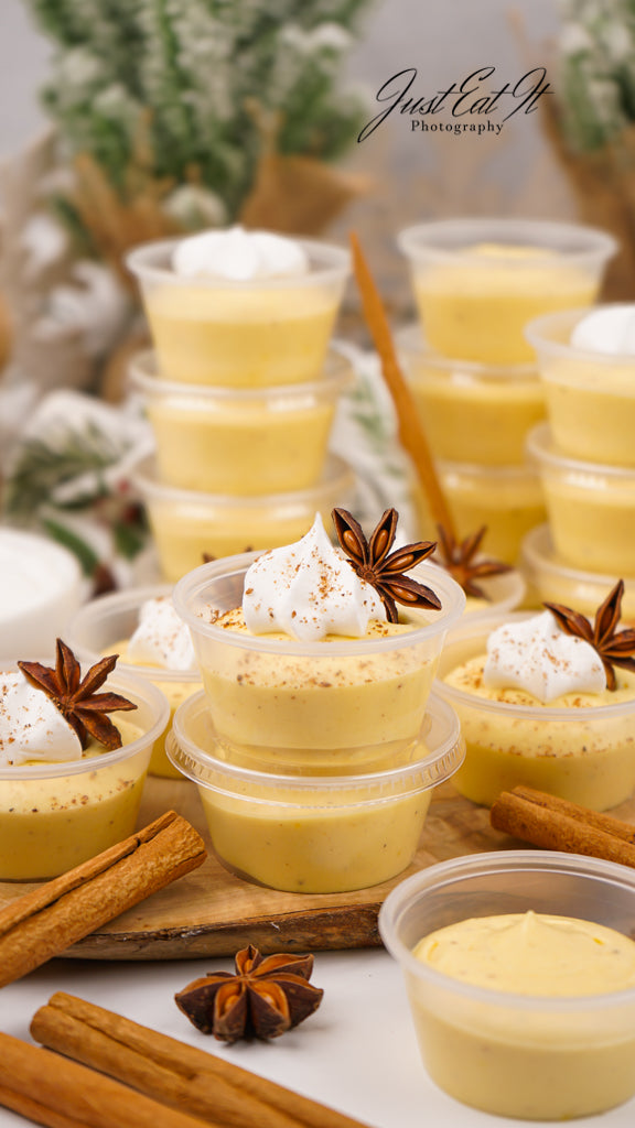 Limited PLR Eggnog Pudding Shots