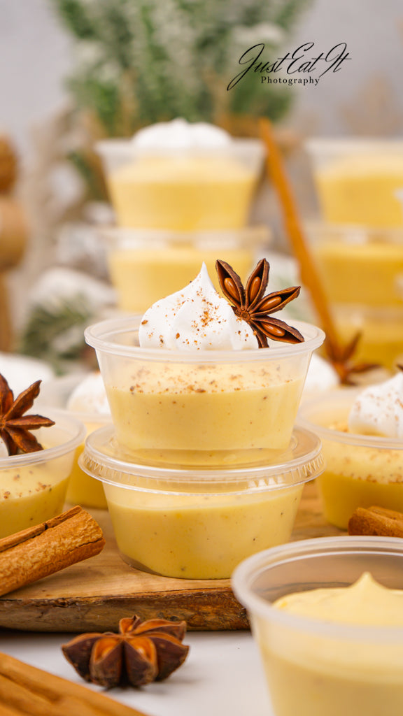 Limited PLR Eggnog Pudding Shots