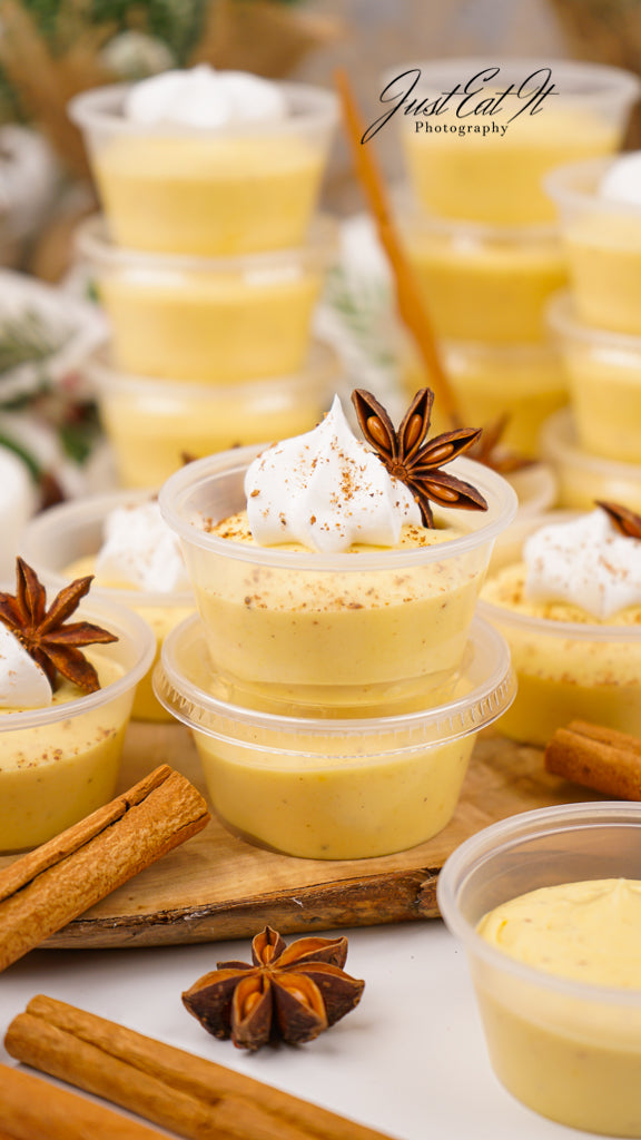 Limited PLR Eggnog Pudding Shots