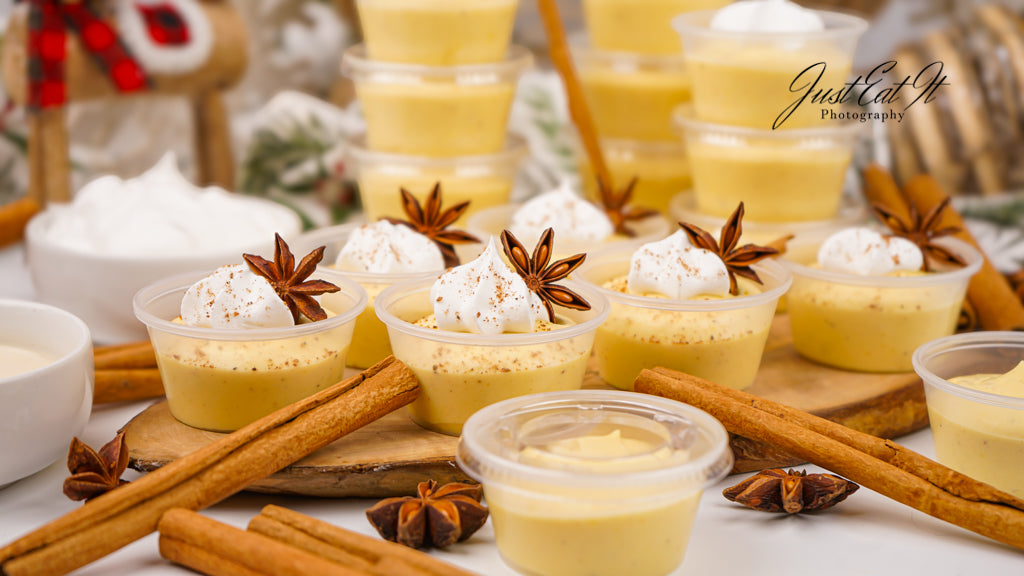 Limited PLR Eggnog Pudding Shots