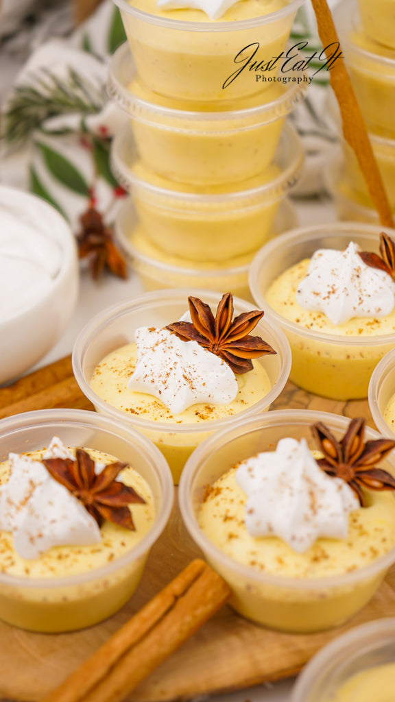 Limited PLR Eggnog Pudding Shots