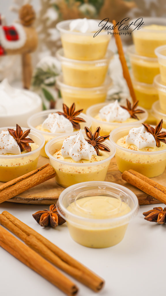 Limited PLR Eggnog Pudding Shots