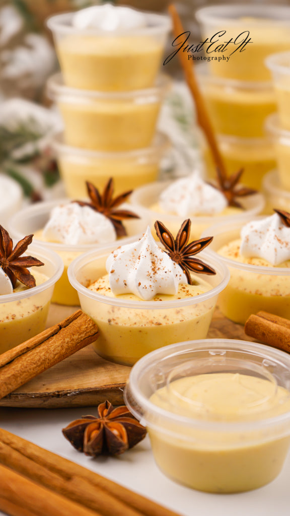 Limited PLR Eggnog Pudding Shots