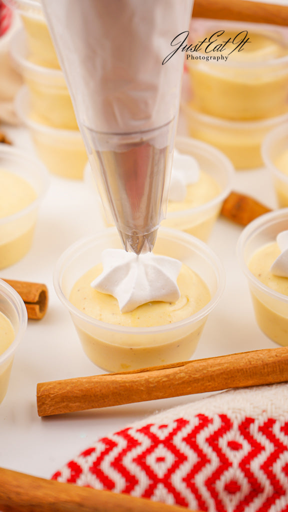 Limited PLR Eggnog Pudding Shots