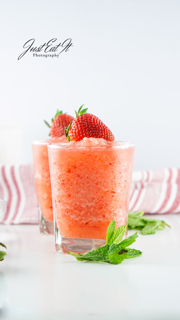 PLR limitado Agua Fresca de Fresa Congelada O Daiquiri de Fresa Virgen