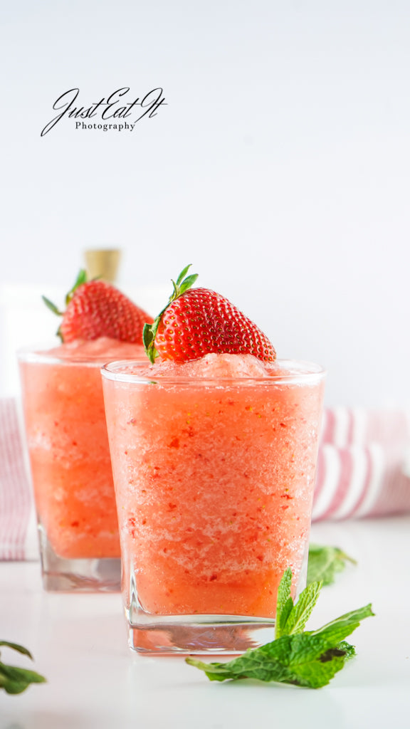 PLR limitado Agua Fresca de Fresa Congelada O Daiquiri de Fresa Virgen