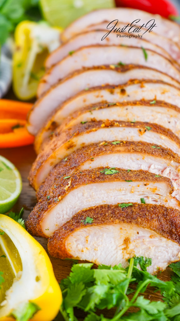 Limited PLR Smoked Mexican Style Turkey Breast