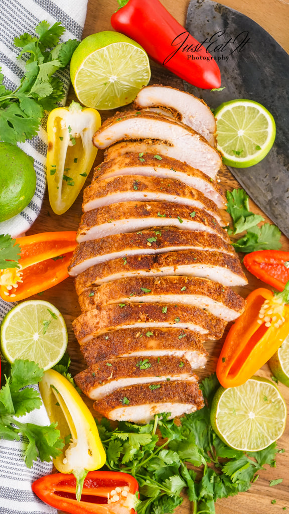 Limited PLR Smoked Mexican Style Turkey Breast