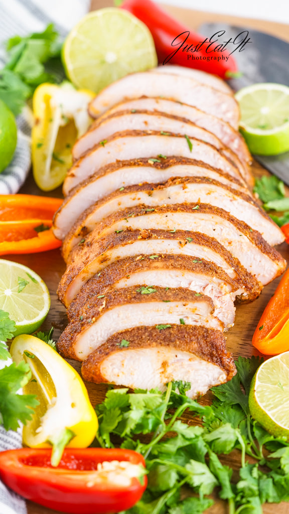 Limited PLR Smoked Mexican Style Turkey Breast