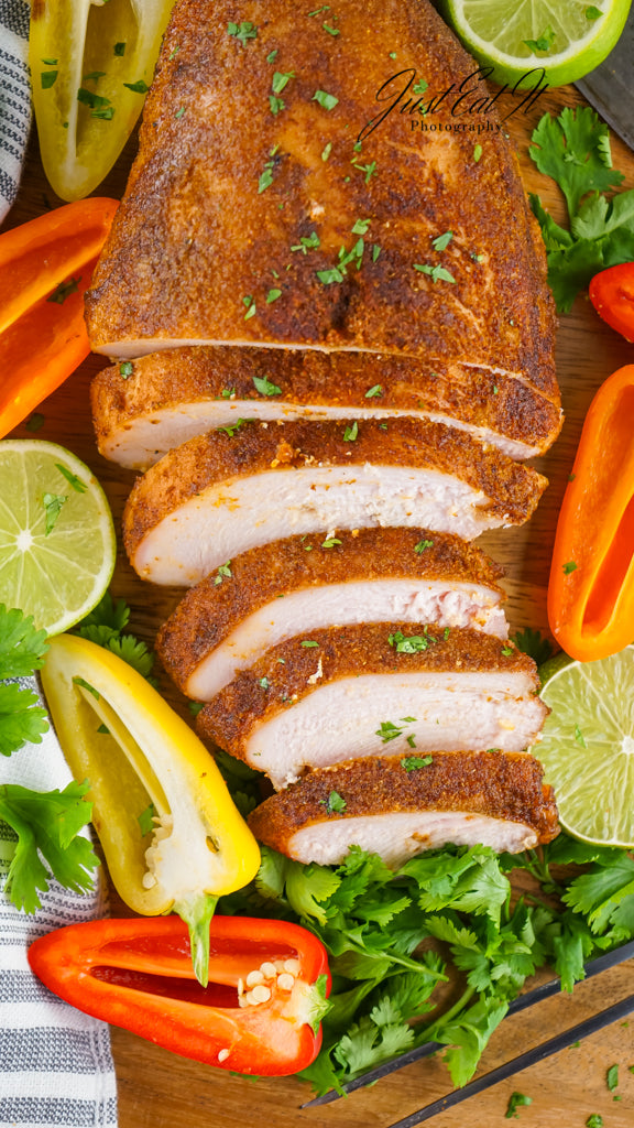 Limited PLR Smoked Mexican Style Turkey Breast