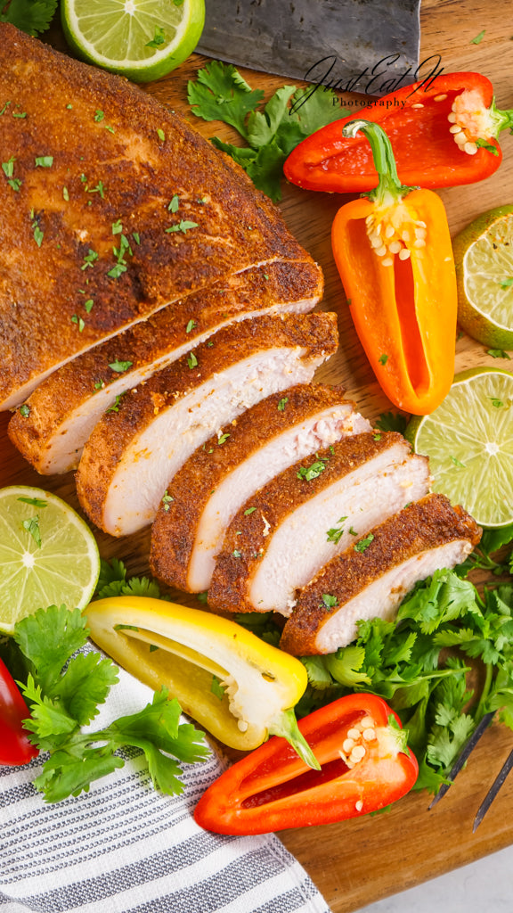 Limited PLR Smoked Mexican Style Turkey Breast