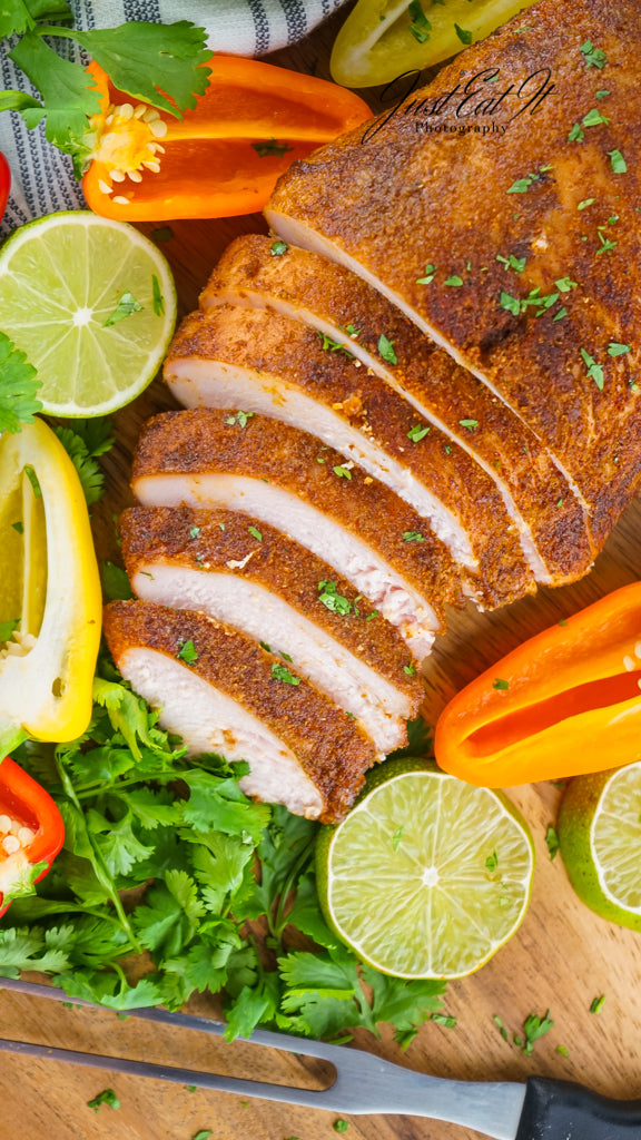 Limited PLR Smoked Mexican Style Turkey Breast