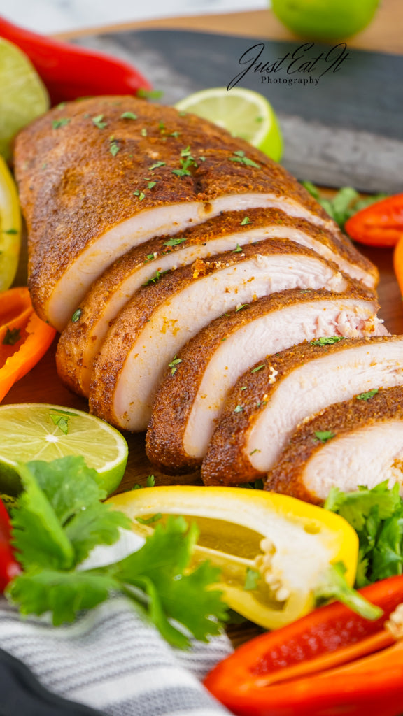 Limited PLR Smoked Mexican Style Turkey Breast