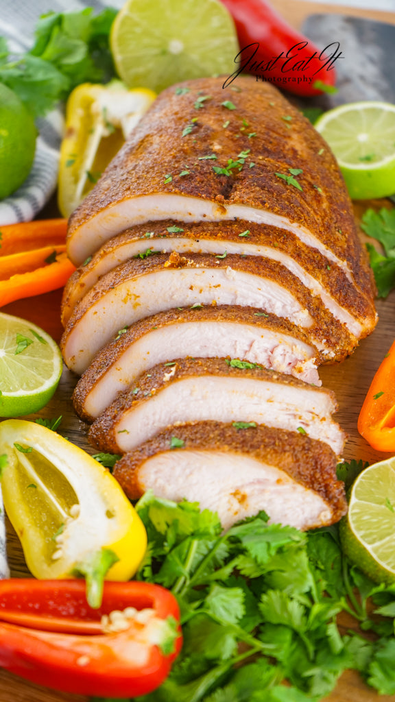 Limited PLR Smoked Mexican Style Turkey Breast