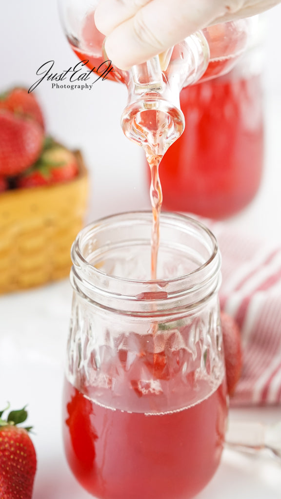 Limited PLR Strawberry Simple Syrup