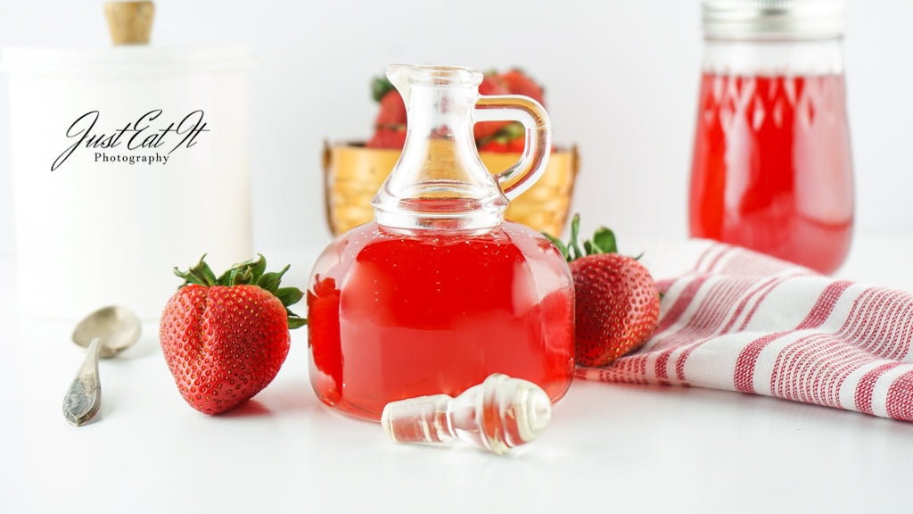 Limited PLR Strawberry Simple Syrup