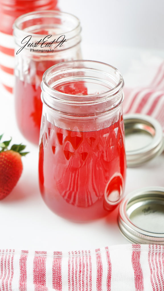 Limited PLR Strawberry Simple Syrup