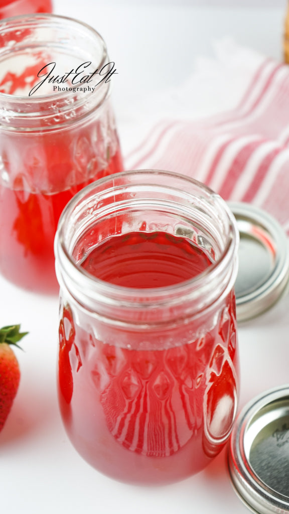 Limited PLR Strawberry Simple Syrup