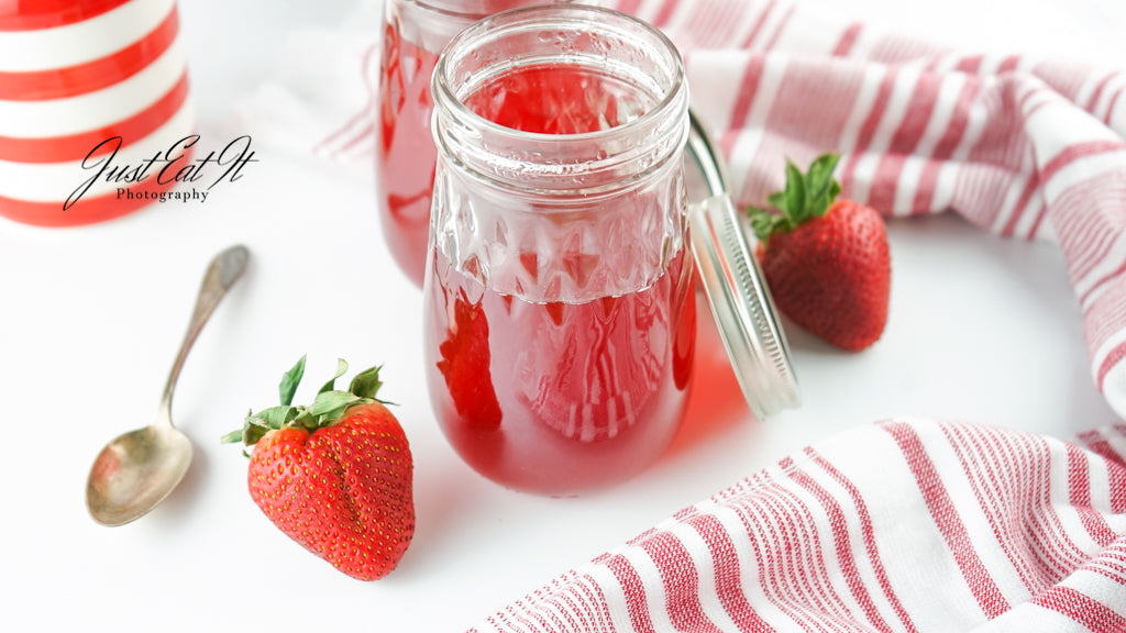 Limited PLR Strawberry Simple Syrup