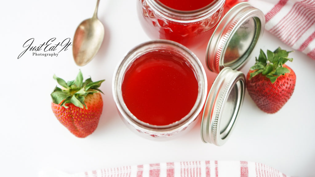 Limited PLR Strawberry Simple Syrup