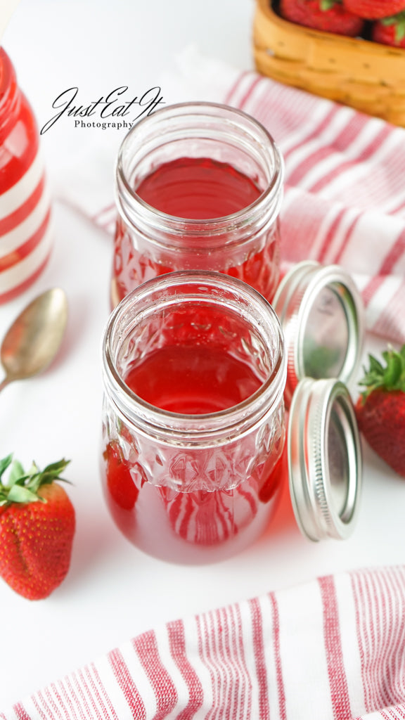 Limited PLR Strawberry Simple Syrup