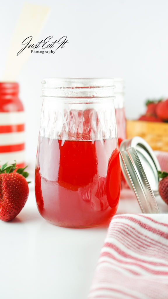 Limited PLR Strawberry Simple Syrup