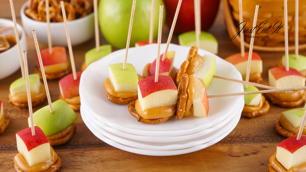 Exclusive Caramel Apple Pretzel Bites