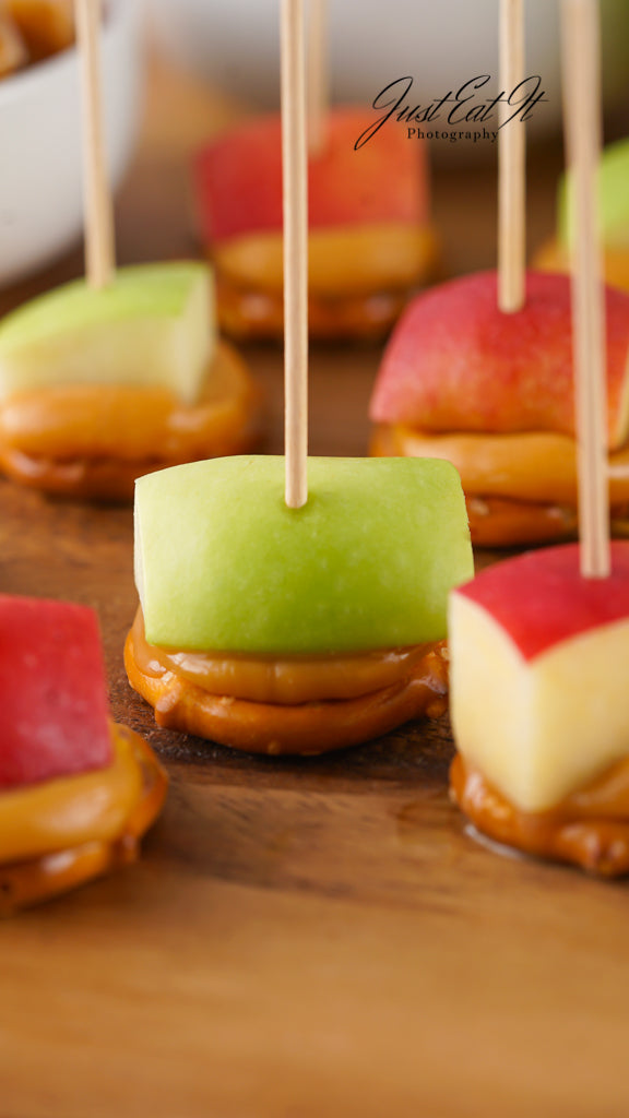 Exclusive Caramel Apple Pretzel Bites