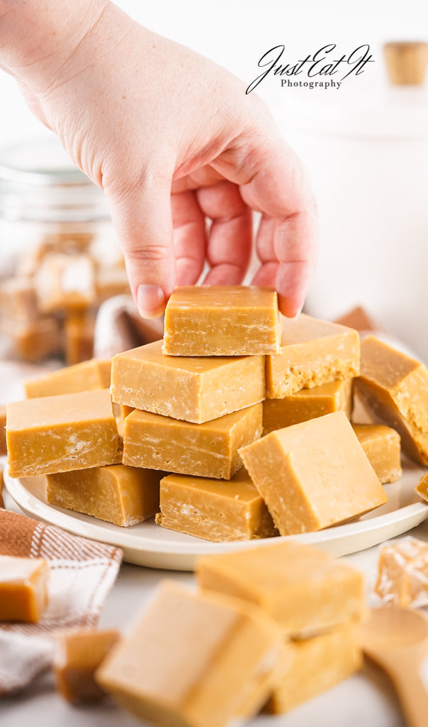 Limited PLR 2-Ingredient Caramel Fudge