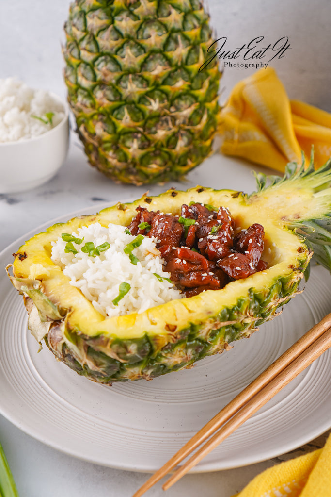Exclusive Chicken Teriyaki Pineapple Rice Bowls (Meaghan)