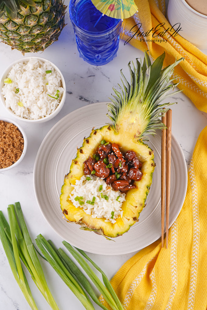 Exclusive Chicken Teriyaki Pineapple Rice Bowls (Meaghan)