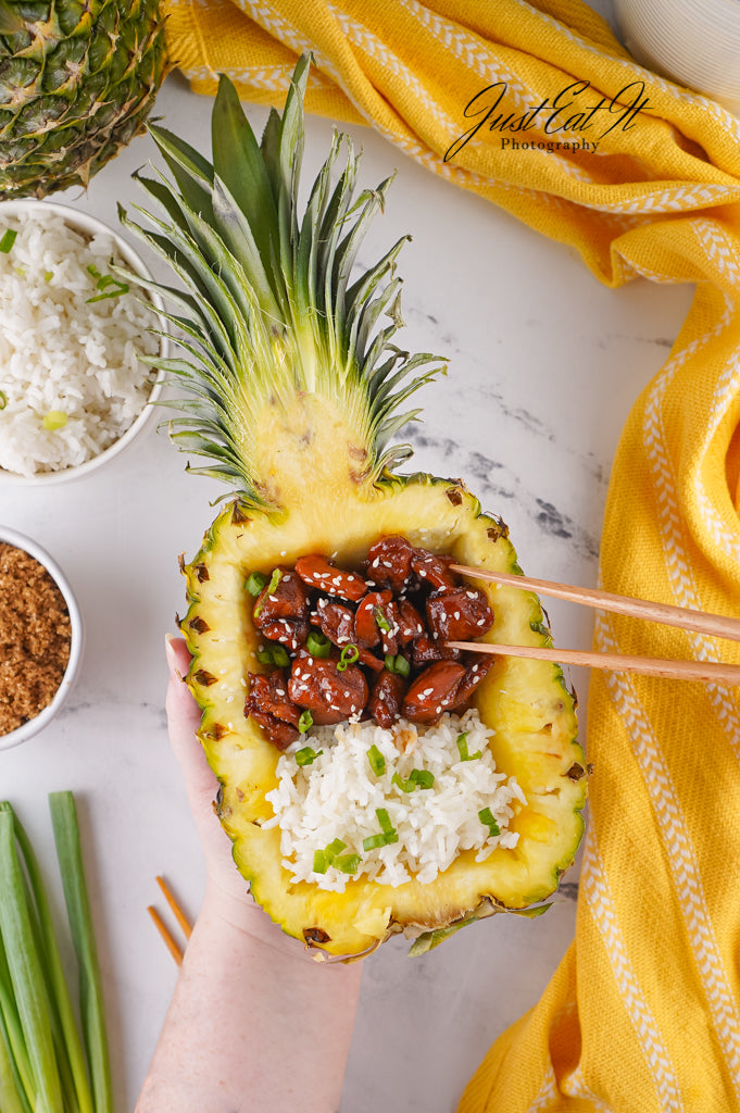 Exclusive Chicken Teriyaki Pineapple Rice Bowls (Meaghan)