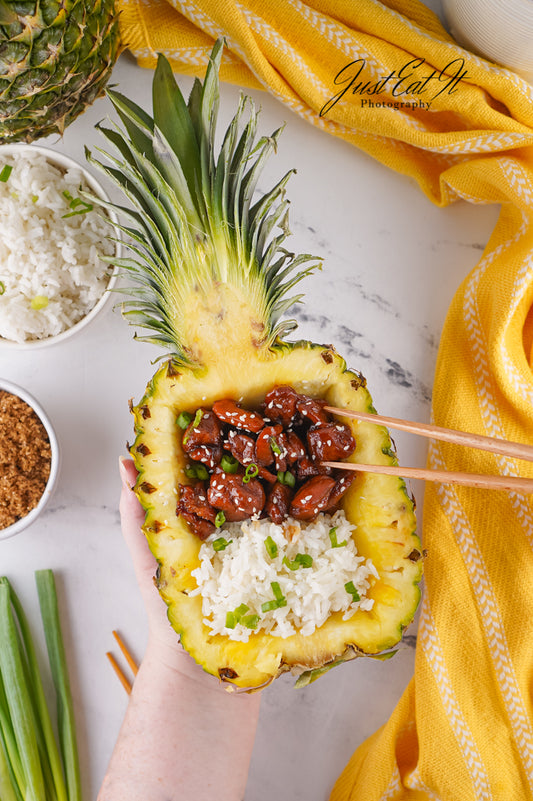 Exclusive Chicken Teriyaki Pineapple Rice Bowls (Meaghan)