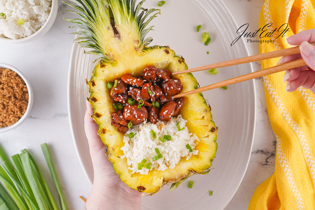 Exclusive Chicken Teriyaki Pineapple Rice Bowls (Meaghan)