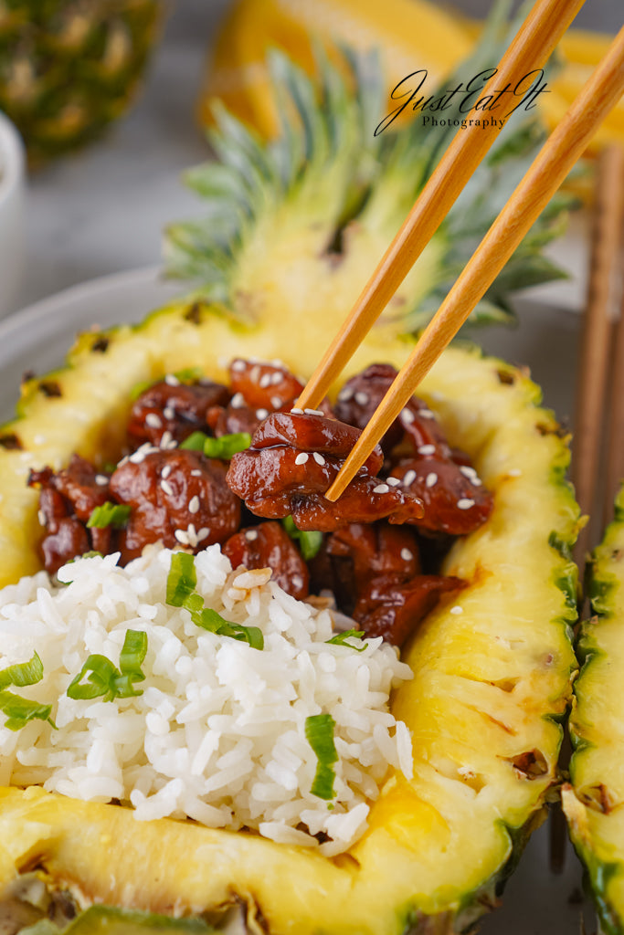 Exclusive Chicken Teriyaki Pineapple Rice Bowls (Meaghan)