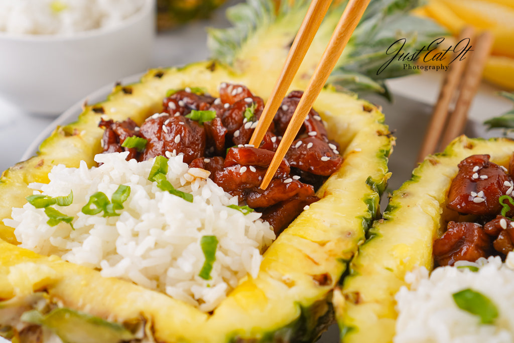 Exclusive Chicken Teriyaki Pineapple Rice Bowls (Meaghan)