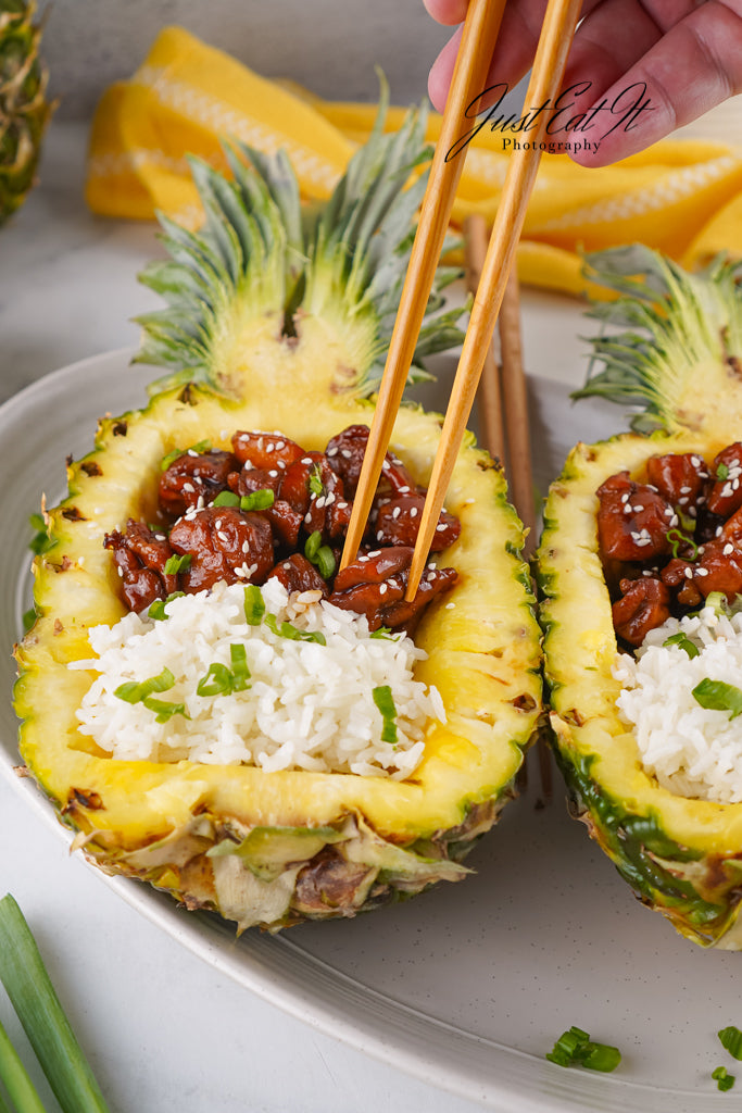 Exclusive Chicken Teriyaki Pineapple Rice Bowls (Meaghan)