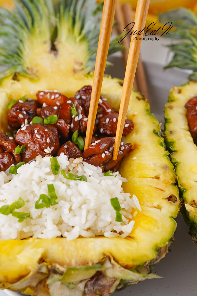 Exclusive Chicken Teriyaki Pineapple Rice Bowls (Meaghan)
