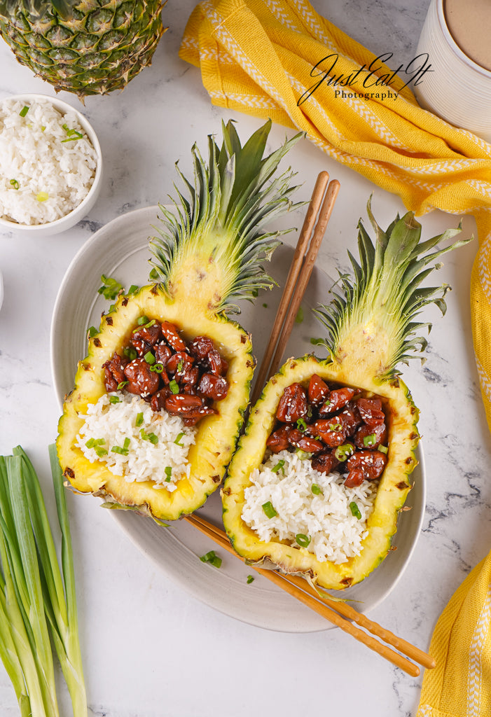 Exclusive Chicken Teriyaki Pineapple Rice Bowls (Meaghan)