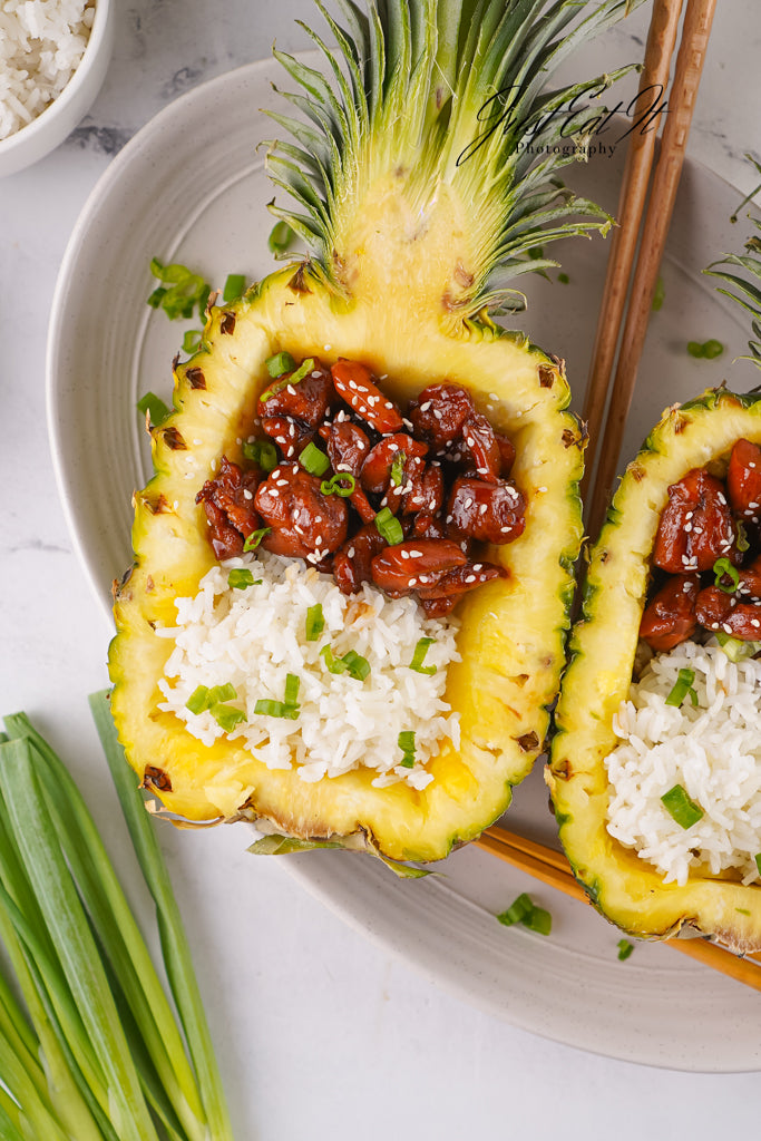 Exclusive Chicken Teriyaki Pineapple Rice Bowls (Meaghan)