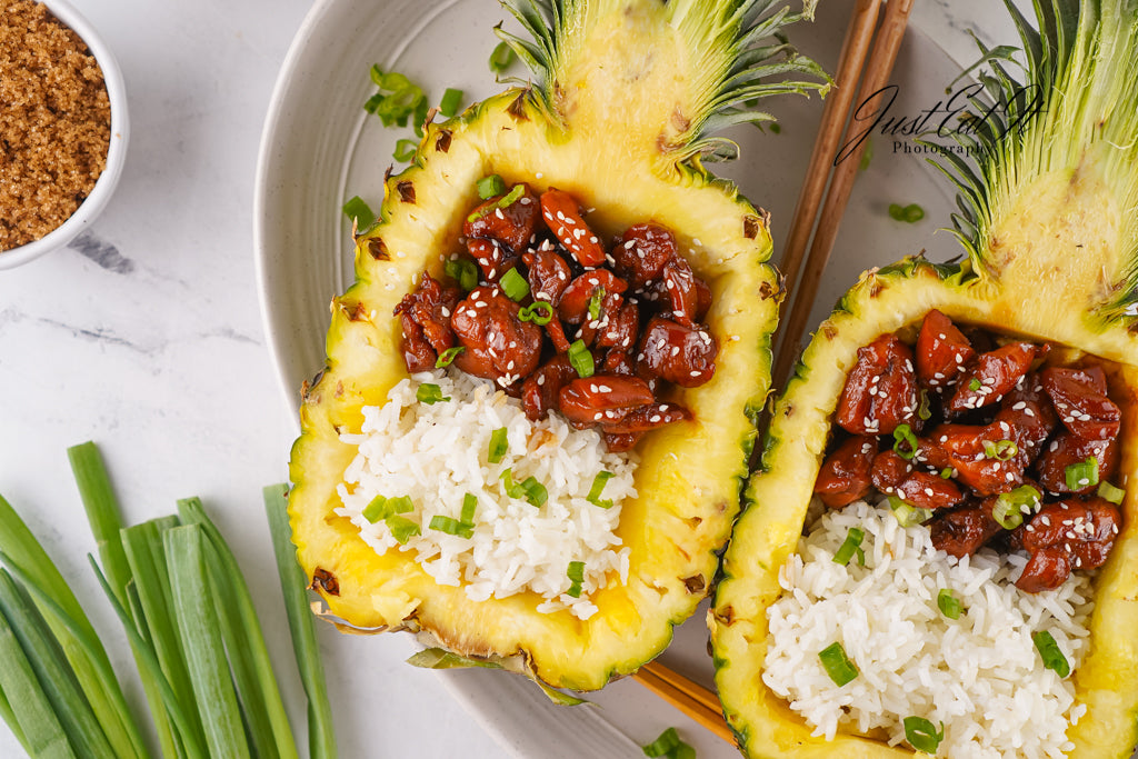 Exclusive Chicken Teriyaki Pineapple Rice Bowls (Meaghan)