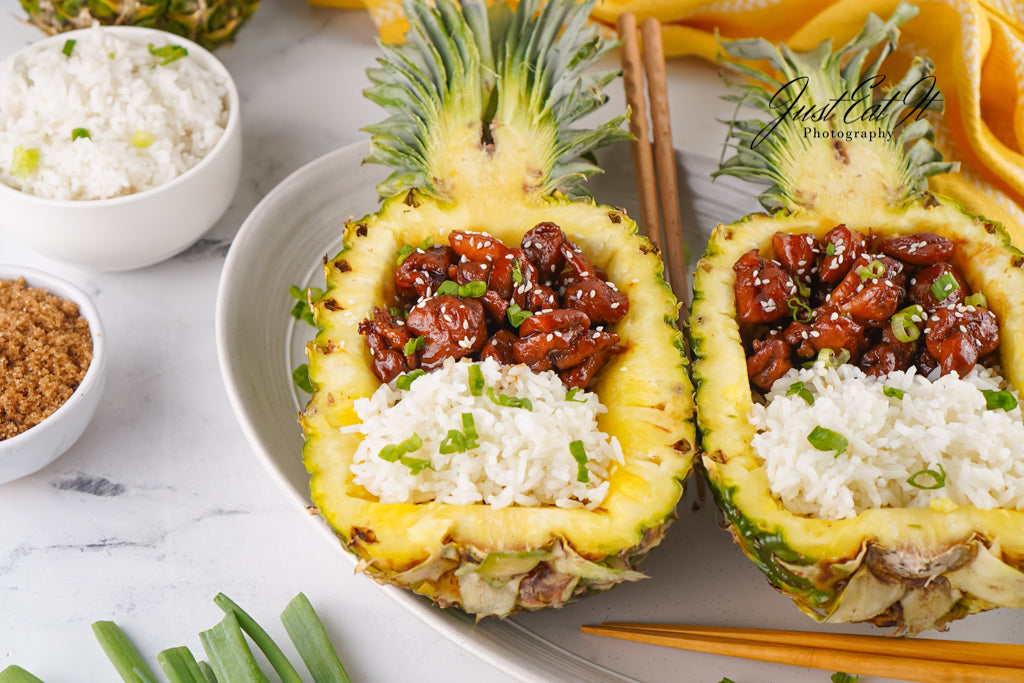 Exclusive Chicken Teriyaki Pineapple Rice Bowls (Meaghan)