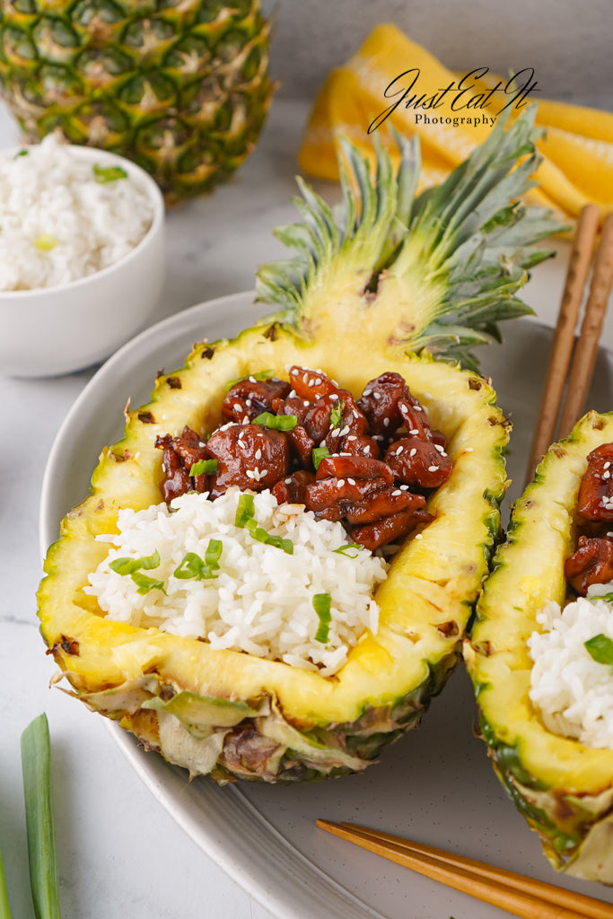 Exclusive Chicken Teriyaki Pineapple Rice Bowls (Meaghan)