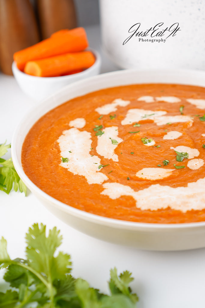 Exclusive Crockpot Carrot Soup (with ginger)